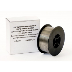 Стоимость Проволока порошковая MIG E71T-GS d=0,8 мм (1 кг) в Рогово